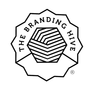 the branding hive logo black